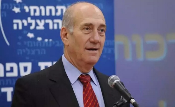 Eski İsrail Başbakanı Olmert: ''Netanyahu'nun ortakları bölgesel savaş istiyor, Gazze ilk adım!''