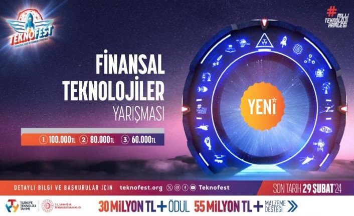 Finansal teknolojiler için inovatif fikirler TEKNOFEST’te yarışacak