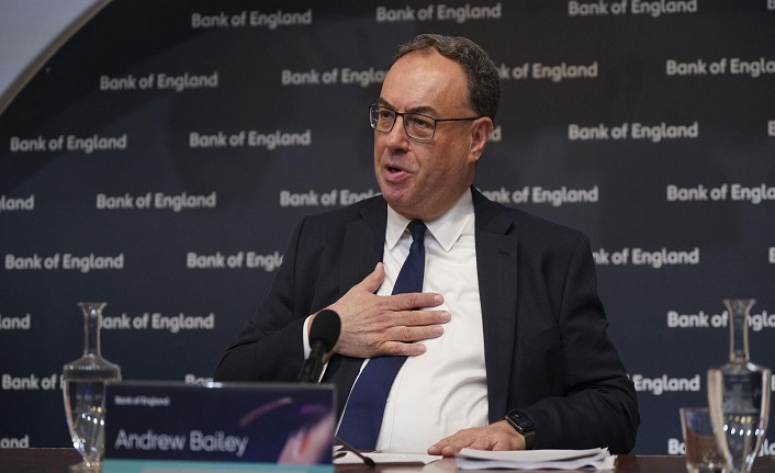 İngiltere Merkez Bankası Başkanı Bailey: "Piyasada bu yıl faiz indirim beklentileri mantıksız değil"