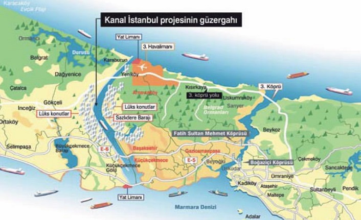 Kanal İstanbul'un imar planı iptal edildi