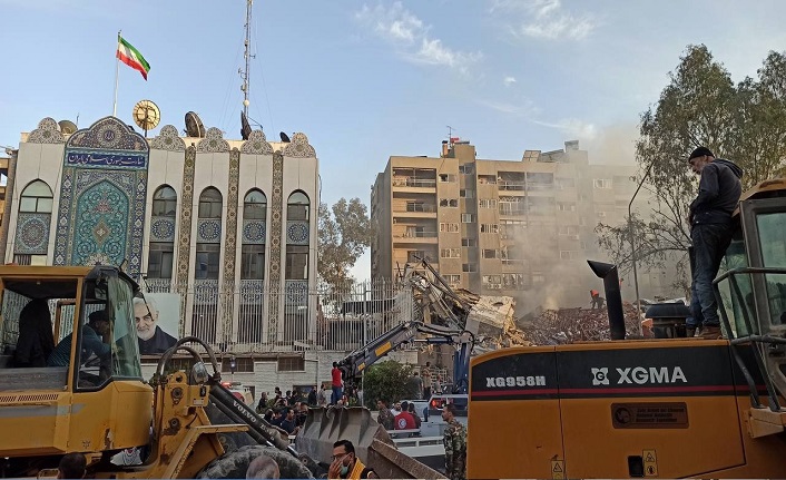 İsrail İran'ın Şam'daki konsolosluk binasına saldırdı! İranlı Komutan öldürüldü