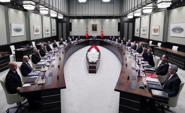 MGK'da 'Gazze’de sağlanan ateşkesin kalıcı olması'nın altı çizildi