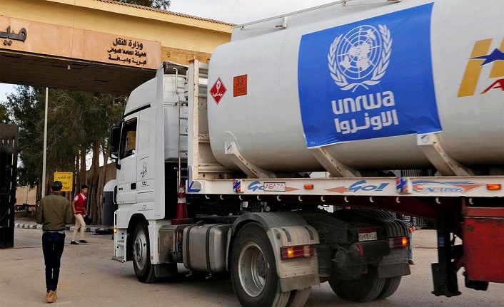 UNRWA: 4 bin tır dolusu yardım Gazze'ye girmeyi bekliyor