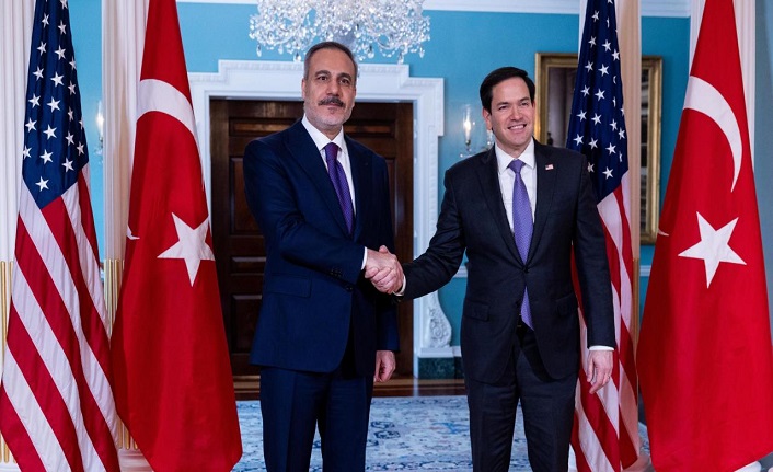 Bakan Fidan, ABD'li mevkidaşı Rubio ile bir araya geldi