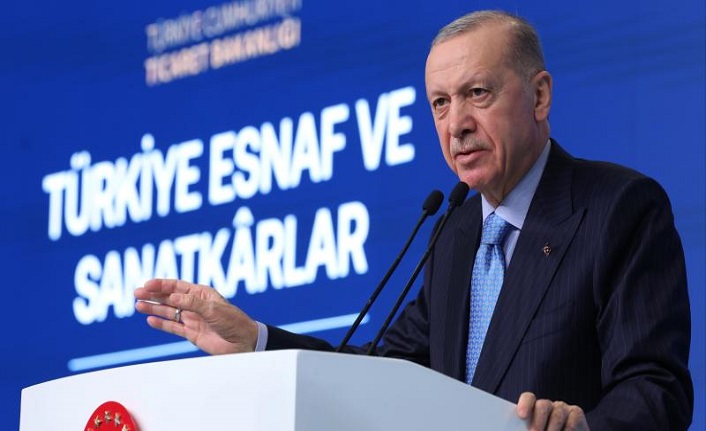 Cumhurbaşkanı Erdoğan'dan esnafa müjde: Esnafa kredi limiti artırıldı
