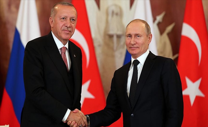 Cumhurbaşkanı Erdoğan, Rusya Devlet Başkanı Putin ile görüştü