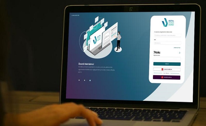 Dijital Vergi Dairesi'nde geçen yıl 12,2 milyon işlem yapıldı