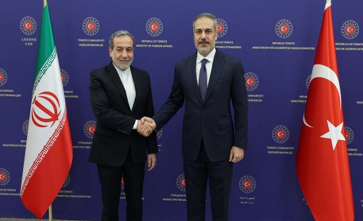 Dışişleri Bakanı Fidan, İranlı mevkidaşı Erakçi ile görüştü