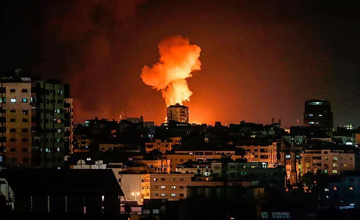 İşgalci İsrail, Suriye'ye hava saldırısı düzenledi