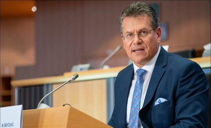 Sefcovic: ABD ile ticaret anlaşmasına odaklandık