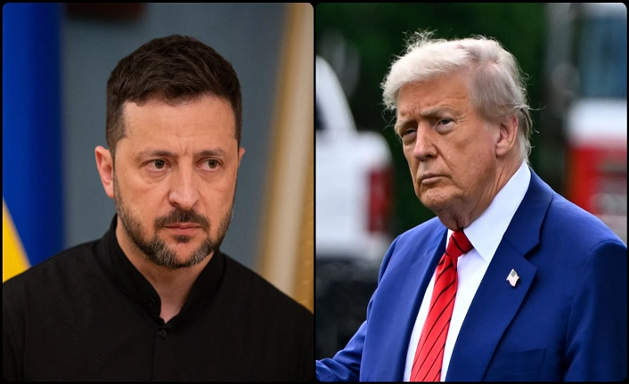 Trump, Ukrayna Devlet Başkanı Zelenskiy ile görüştü