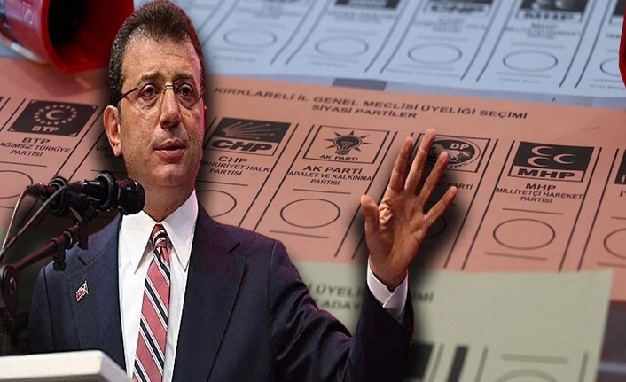 AK Parti'nin masasındaki anket “CHP’nin adayı İmamoğlu olsun” dedi