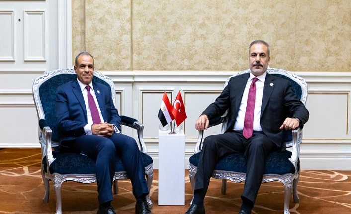 Bakan Fidan, Katarlı, Mısırlı, Iraklı ve Pakistanlı mevkidaşlarıyla Doha'da bir araya geldi