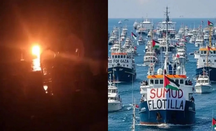 Küresel Kararlılık Filosu'na uluslararası sularda saldırı