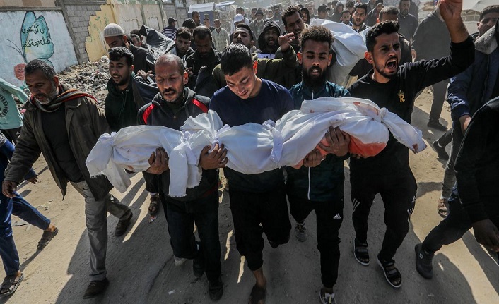 Soykırımcı İsrail'in Gazze'ye saldırılarında can kaybı 65 bin 344'e çıktı