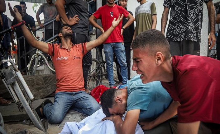Soykırımcı İsrail'in Gazze'ye saldırılarında can kaybı son 24 saatte 50 artarak 66 bin 55'e yükseldi