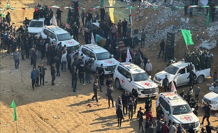 Gazze'de ateşkes! Hamas, Gazze'deki 20 sağ İsrailli esirin tümünü serbest bıraktı