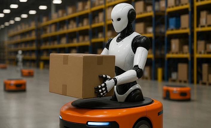 Amazon depolarında robotlar çalışacak