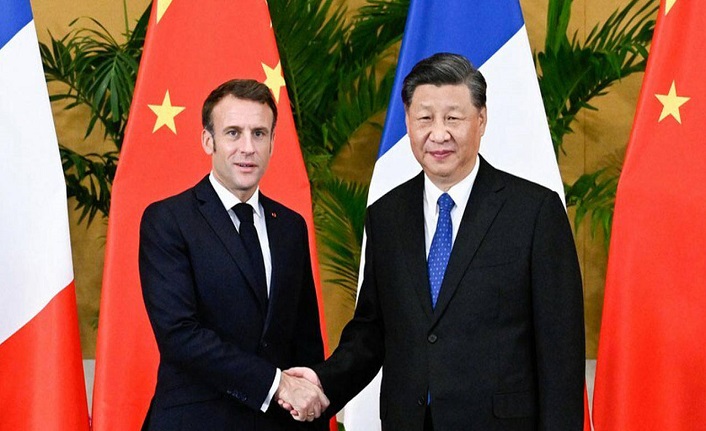 Dünya ticaretini etkileyebilecek Fransa-Çin teması, Macron: Hayati derecede önemli bir görüşme