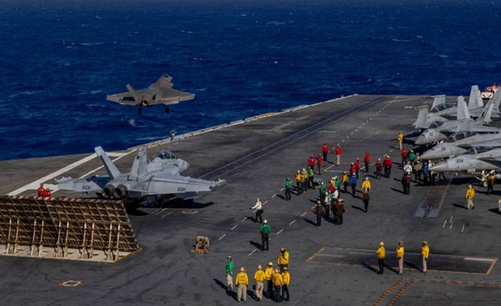 ABD, İran'ın etrafını kuşatmaya başladı: F-15 savaş uçakları Ürdün'de, USS Abraham Basra Körfezi'nde