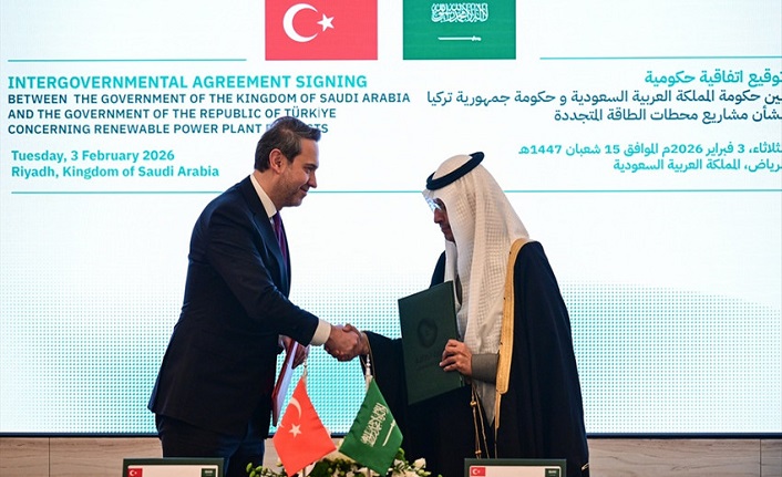 Suudi Arabistan'la Türkiye arasında 2 milyar dolarlık enerji anlaşması