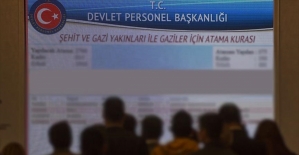 257 şehit yakını, gazi ve gazi yakınına atama