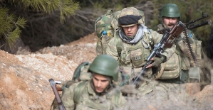 Afrin'de stratejik Burseya Dağı ve üç köy ele geçirildi