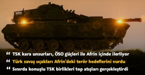 Afrin'e kara harekatı başladı