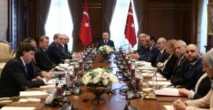Cumhurbaşkanı Erdoğan, Birleşik Krallık Lordlar Kamarası heyetini kabul etti
