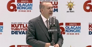 Erdoğan: Afrin'de toprak meraklısı değiliz
