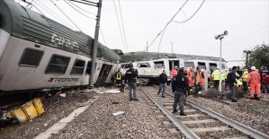 İtalya'da tren kazası