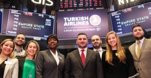 THY, New York borsasında açılış zilini çaldı