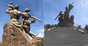 Batı sömürüsüne karşı Afrika bağımsızlığının sembolü Rönesans Anıtı