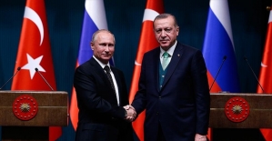 Cumhurbaşkanı Erdoğan'dan Putin'e taziye