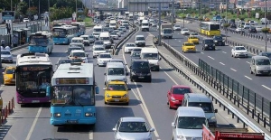 Trafiğe çıkan araç sayısı düşüş gösterdi