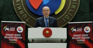 Erdoğan'dan 'faiz düşmeli' mesajı