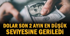 Dolar 2 ayın en düşük seviyesinde