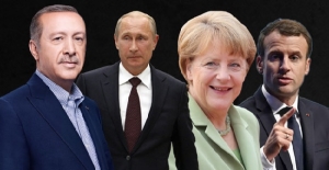 İstanbul'da 4'lü Suriye zirvesi: Erdoğan - Putin - Merkel - Macron