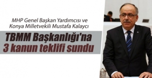 MHP'den 3 kanun teklifi