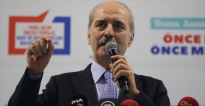 AKP'li Kurtulmuş: Dünya mazlumlarının sesine ses vermek için oy istiyoruz