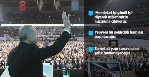 Erdoğan AK Parti'nin seçim manifestosunu açıkladı
