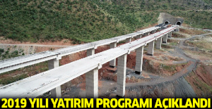 2019 yılı Yatırım Programı açıklandı