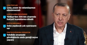 Cumhurbaşkanı Erdoğan: HDP eşittir PKK, eşittir YPG/PYD