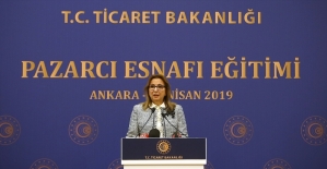 Ticaret Bakanı Pekcan: Pazarcı esnafına yönelik bir eğitim seferberliği başlatıyoruz
