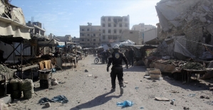 Esed rejimi pazara saldırdı: 4 ölü, 40'dan fazla yaralı