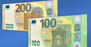 Yeni 100 ve 200 avroluk banknotlar tedavülde