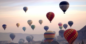 Kapadokya'da ilk kez uluslararası sıcak hava balon festivali düzenlenecek