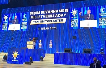 AK Parti'nin seçim beyannamesi açıklandı