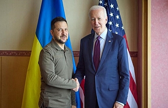 Japonya'daki G7 Zirvesi'nde Zelenskiy ile Biden bir araya geldi