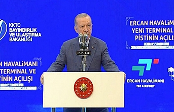 Cumhurbaşkanı Erdoğan, KKTC’de